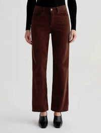 Ag Jeans - Brinley Corduroy Mid-rise Straight Jeans