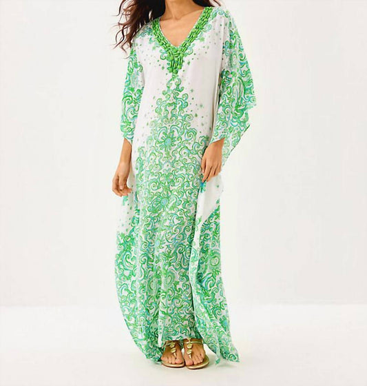 Lilly Pulitzer - Marilla Silk Maxi Caftan Dress