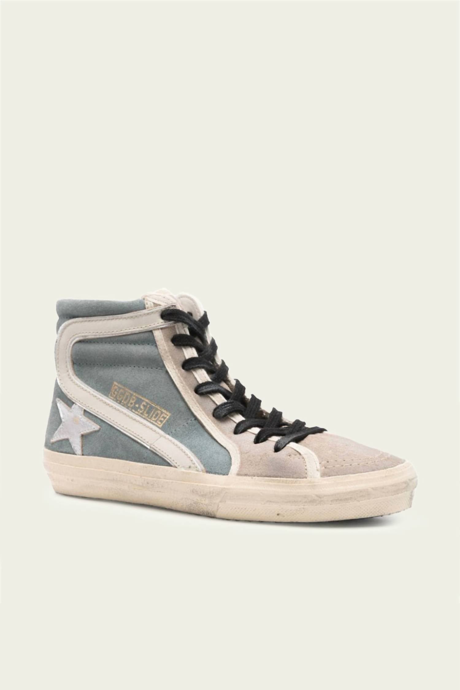 Golden Goose - Women's Slide Suede Leather Sneakers