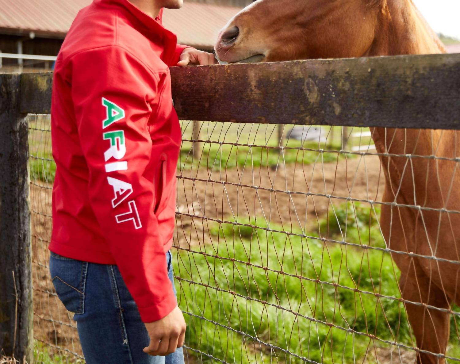 Ariat - Men's New Team Softshell Mexico Jacket