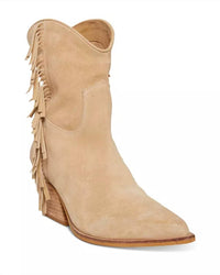Steve Madden - Women's Wolfer-f Fringe Western Bootie