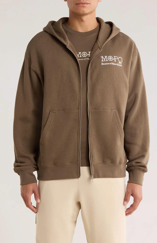 Museum Of Peace & Quiet - Southwest Cotton Fleece Zip Hoodie