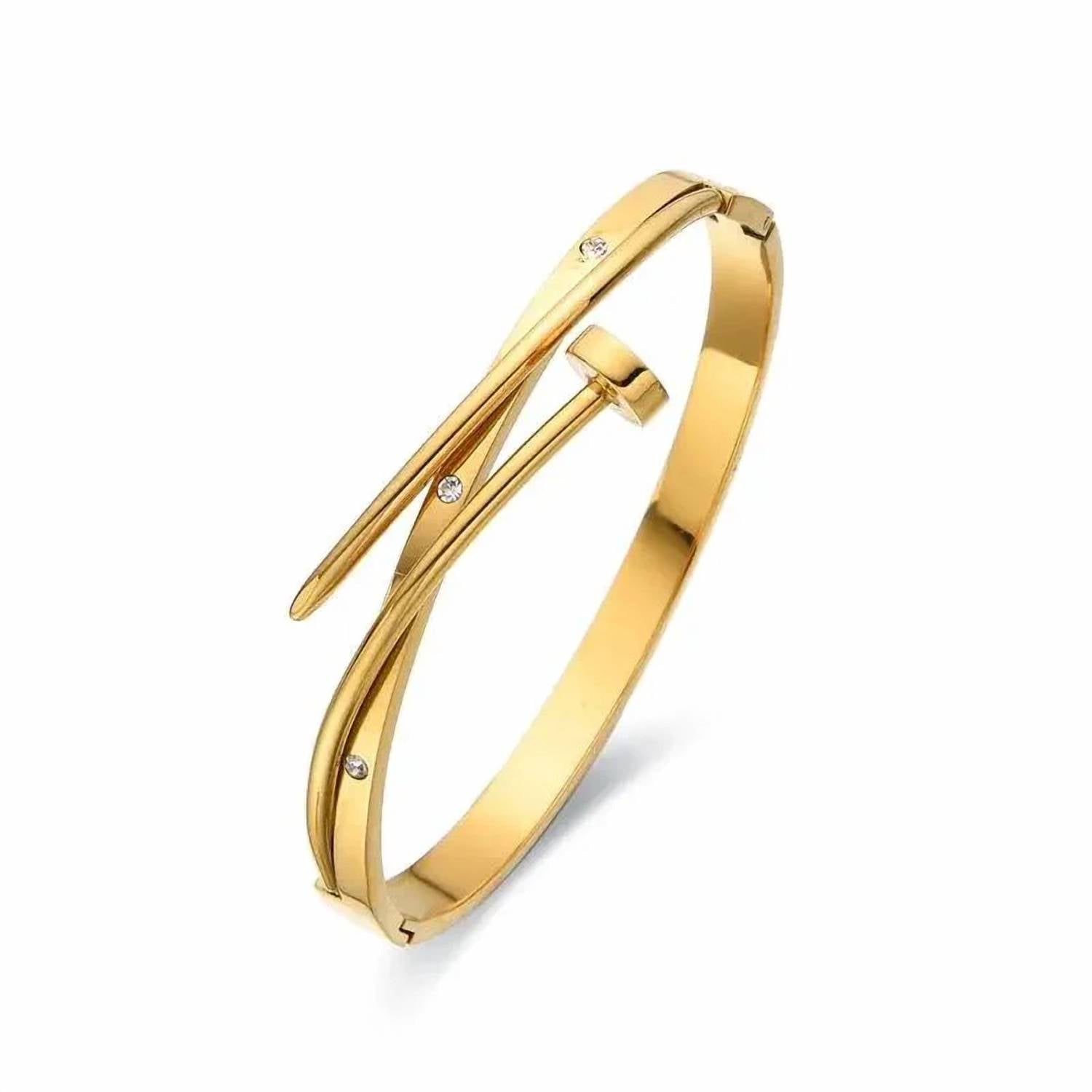 Sahira Jewelry Design - Women's Kelsie Nail Bracelet