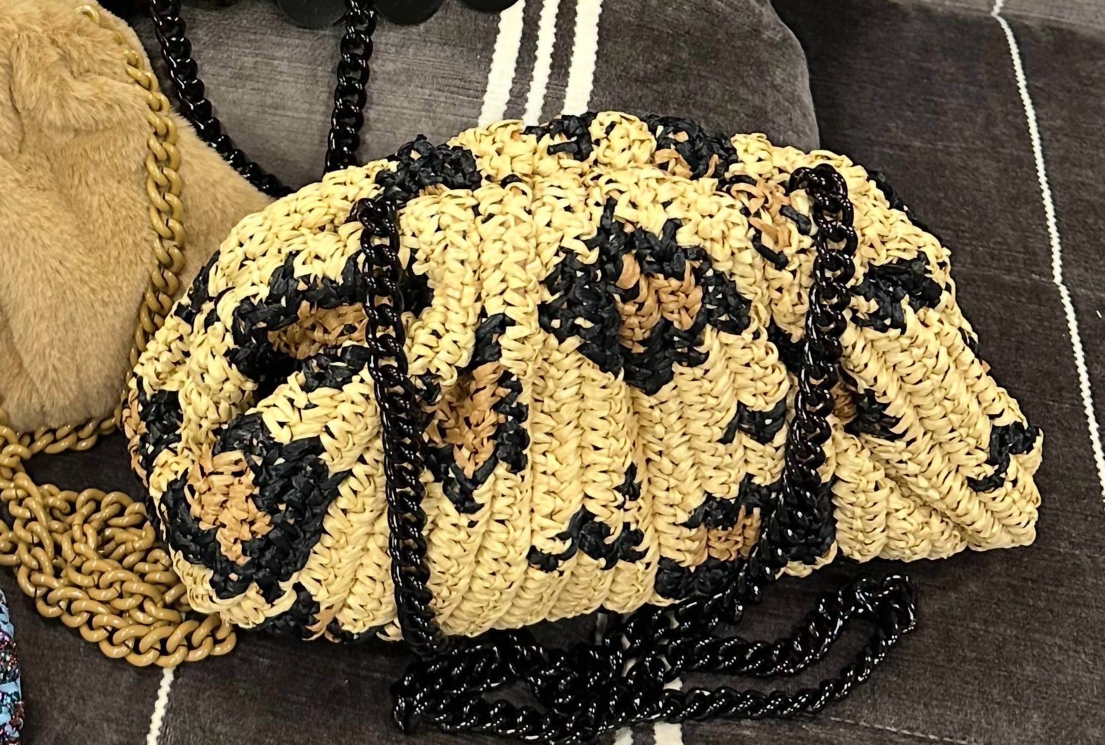 Maria La Rosa - Women's Game Crochet Animalia Clutch Bag