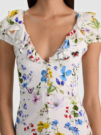 Alice + Olivia - Tara Midi Slip Dress