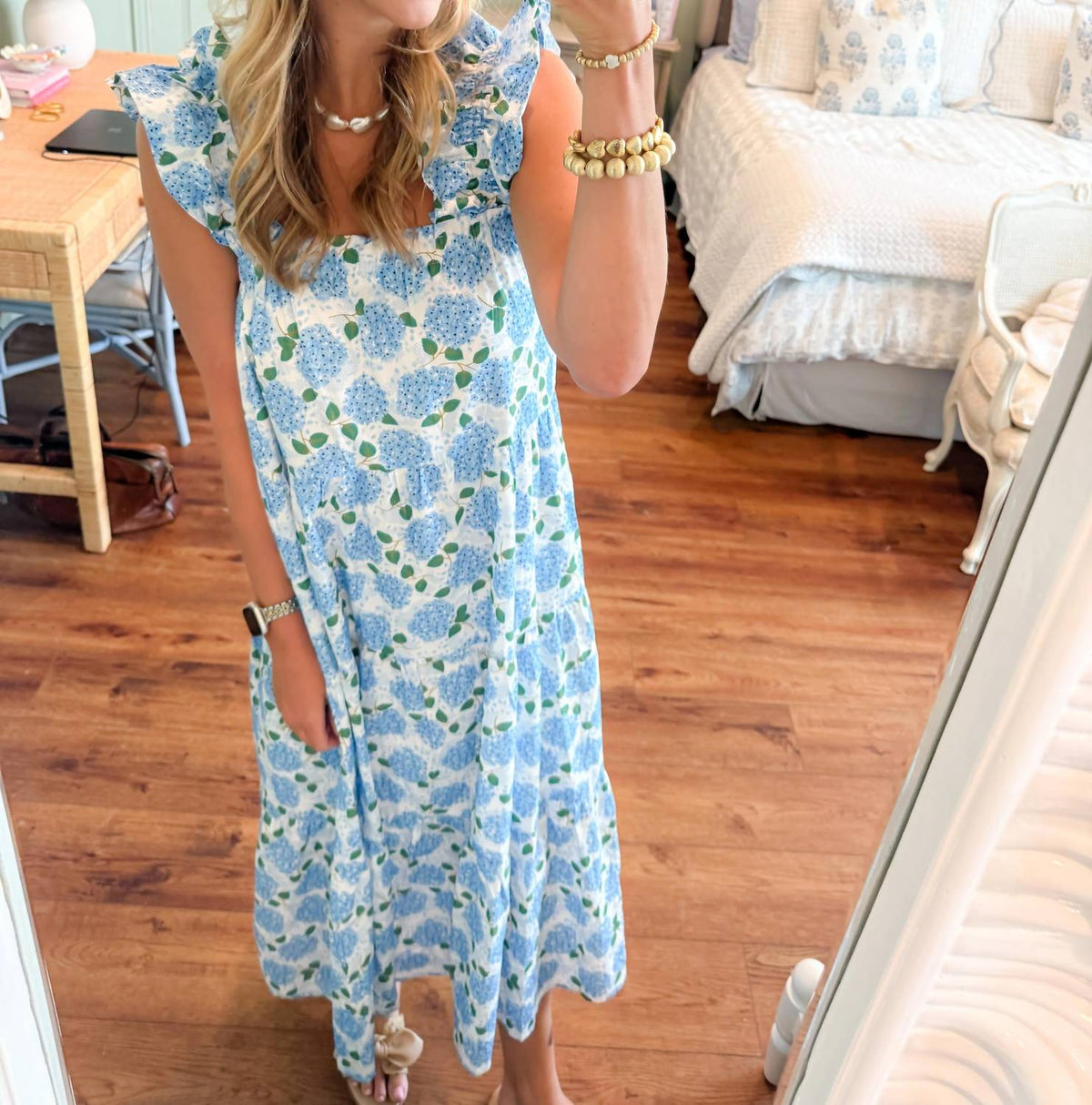 Thml - The Harbor Tiered Maxi Dress