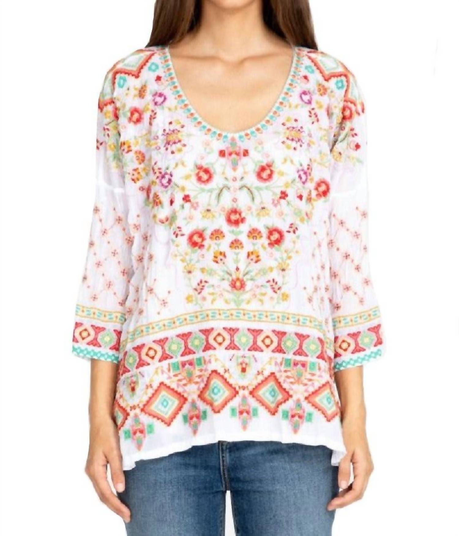 Johnny Was - Sandra Blouse