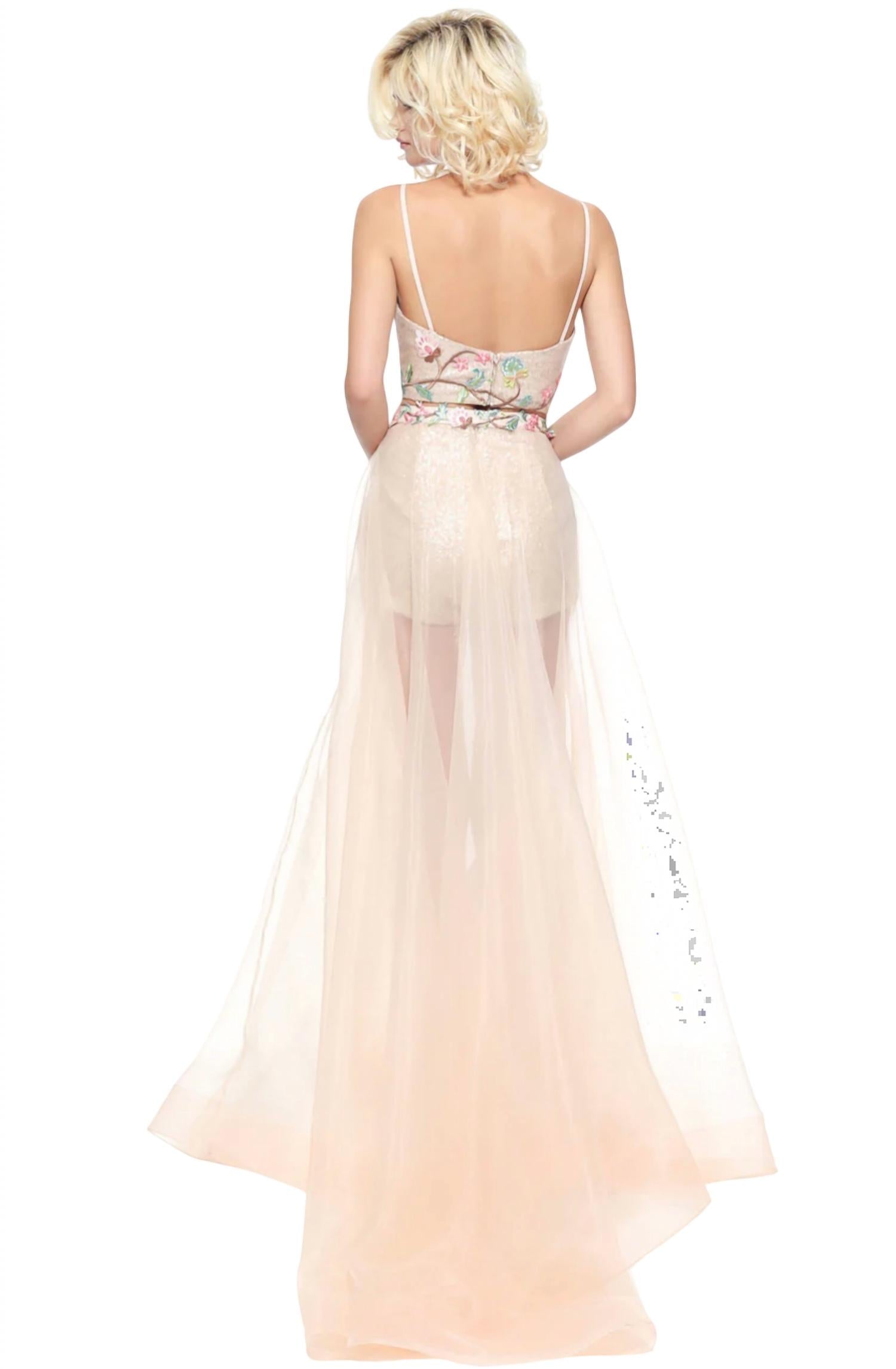 Sherri Hill - Sequin Two-Piece Dress
