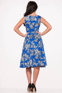 Orchid Bloom - Jacinta Midi Dress