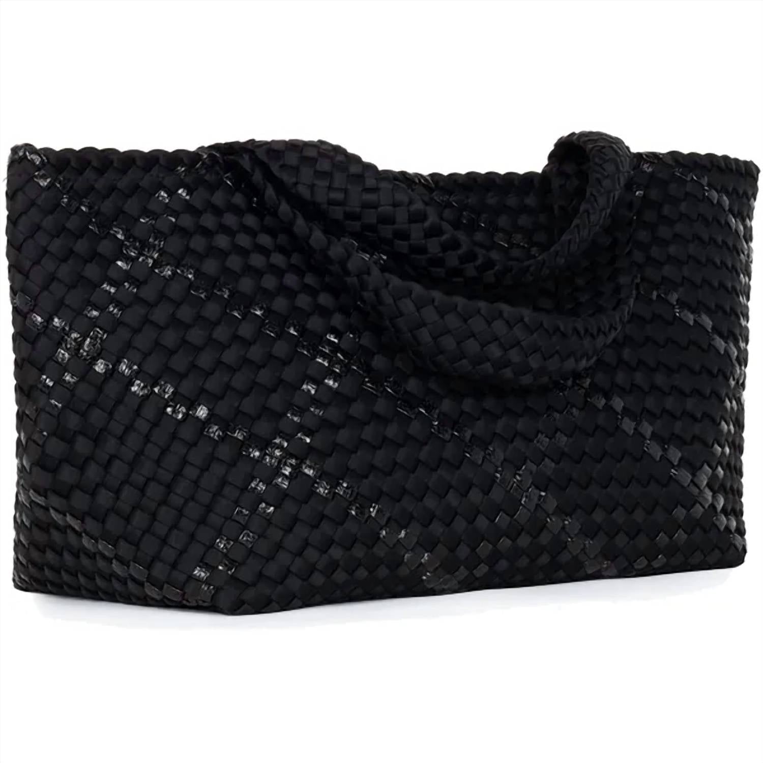 Haute Shore - Women's Bobbi Noir Woven Tote Bag