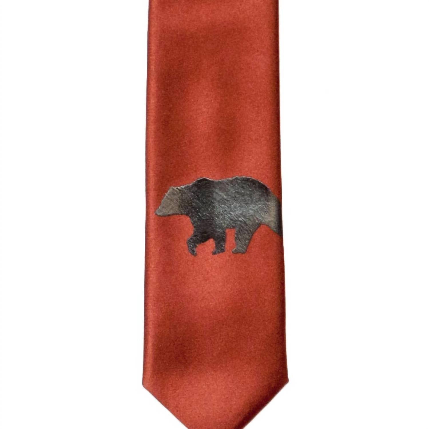Cinder + Salt - Bear Skinny Tie