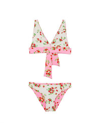 Pq Swim - Girls' Allie Reversible Halter Bikini Set