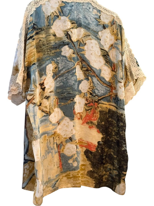 Paparazzi - Women's Abstract Floral Cardigan