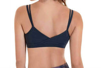 MAAJI Vivacity Depth Low Impact Sports Bra in black - women's intimate - detail view