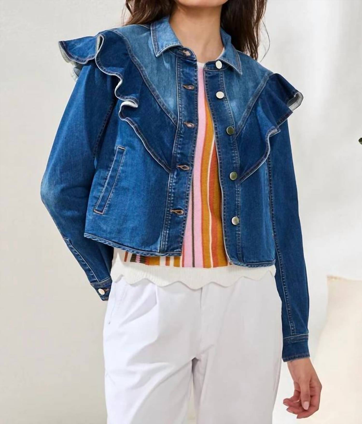 Tribal - Fancy Jean Jacket