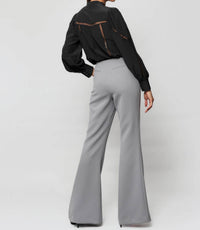 Solgo Atelier - Jessica Flare Crepe Pant
