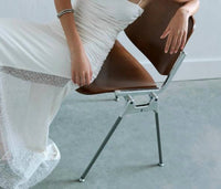 ILA Elle Midi Dress With Side Sequin in white - women's dress - detail view