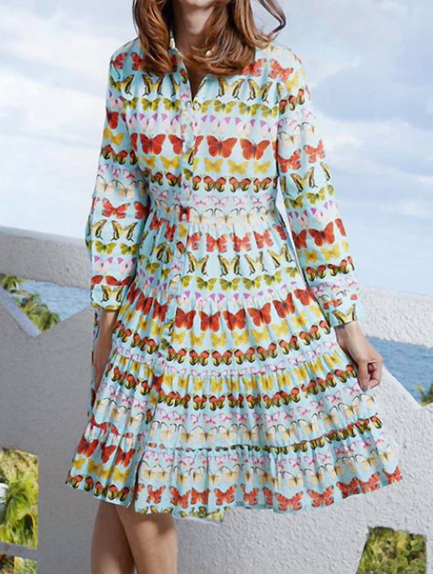 Dizzy-Lizzie - Del Ray Multi Tier Dress