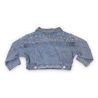 Doe A Dear - Kids Embellished Denim Jacket