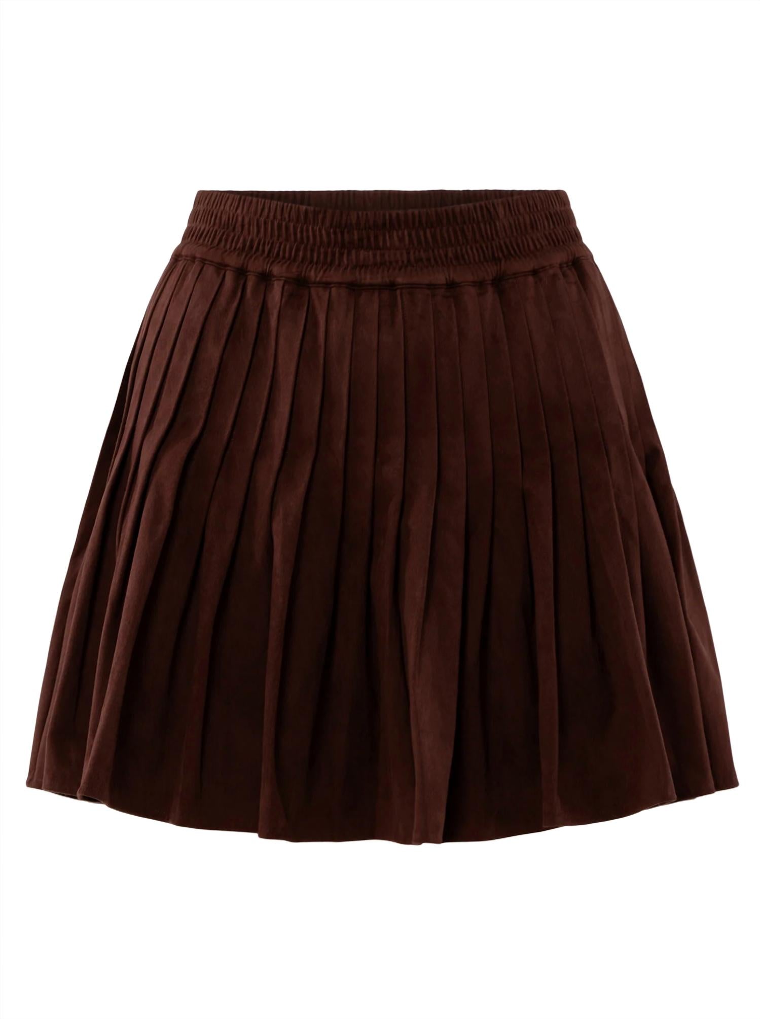 Emily Mccarthy - Pleated Mini Skirt