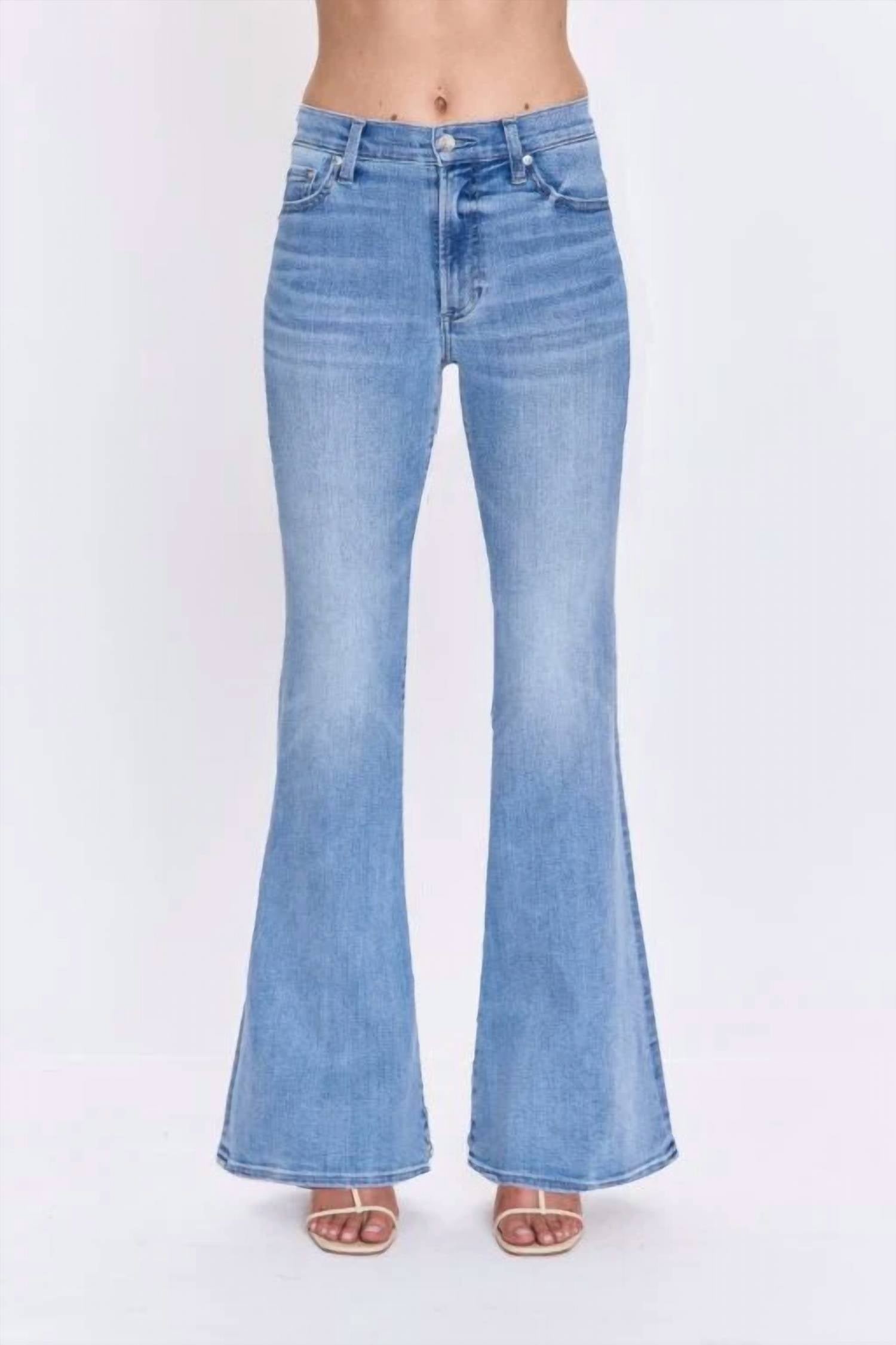 Pistola - Kinsley Mid Rise Ultra Flare Jeans