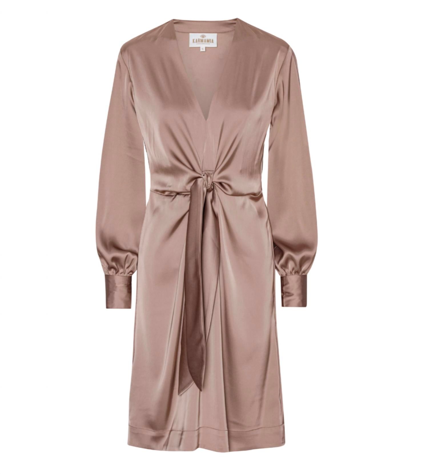 Karmamia Women's Blair Dress in semi rich tan - women's dress