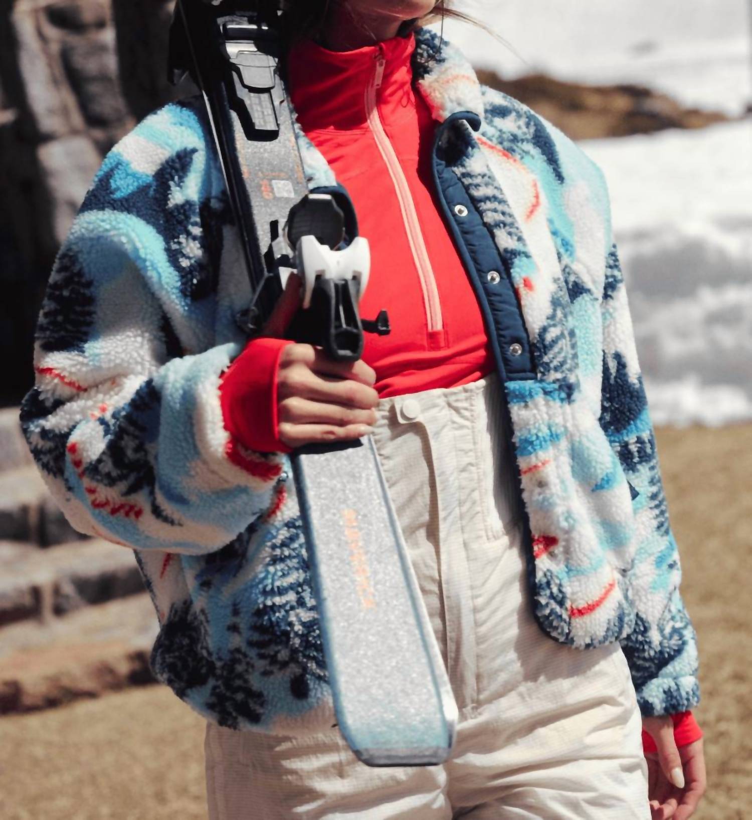 Free People - Hit The Slopes Fleece Jacket