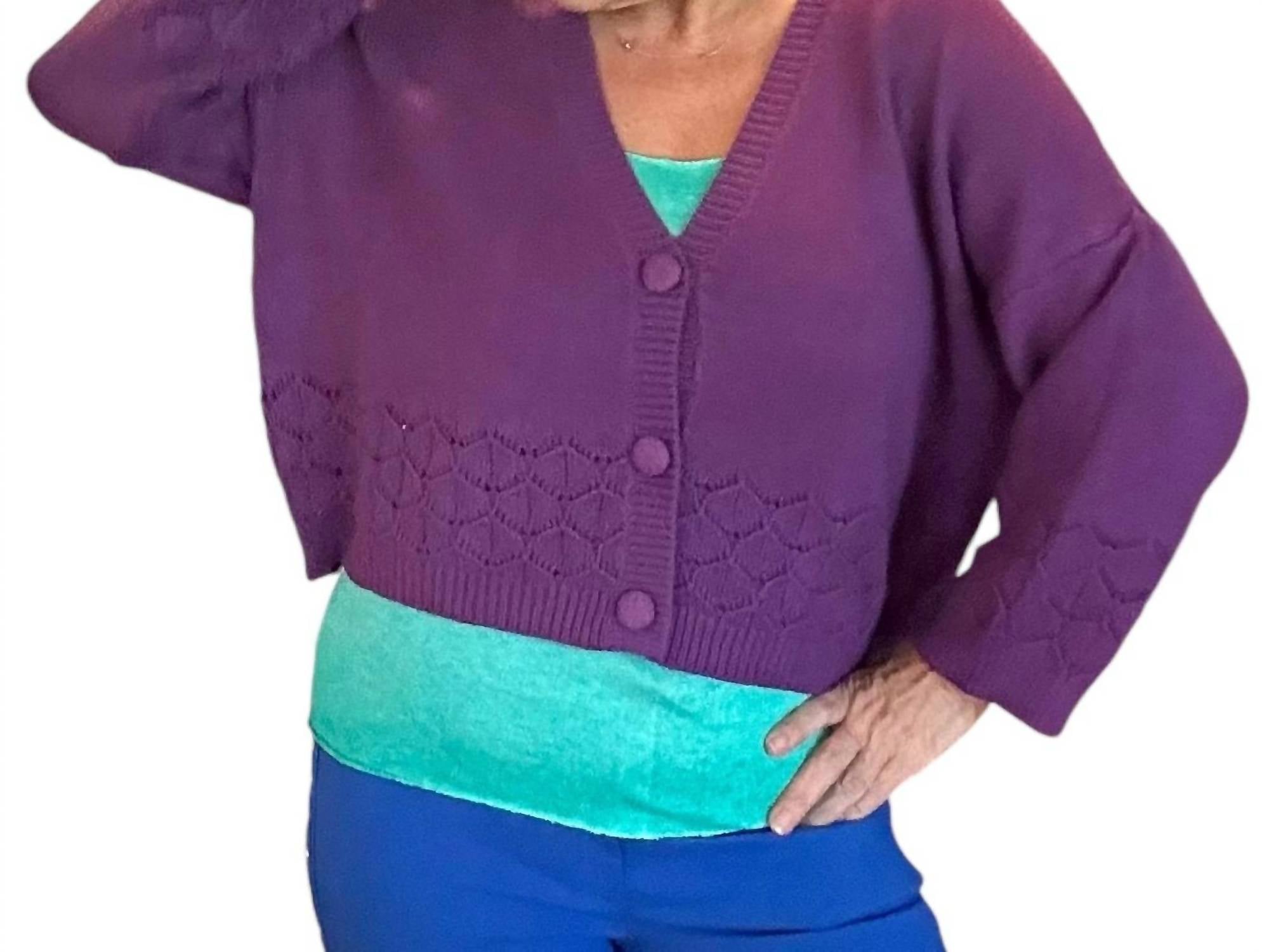 Made In Italy - Soft Knit Cardigan