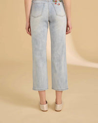 Fdj - Pull-on Straight Crop Jeans