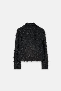 Luisa Cerano - Women's Glam Drop Tweed Blazer