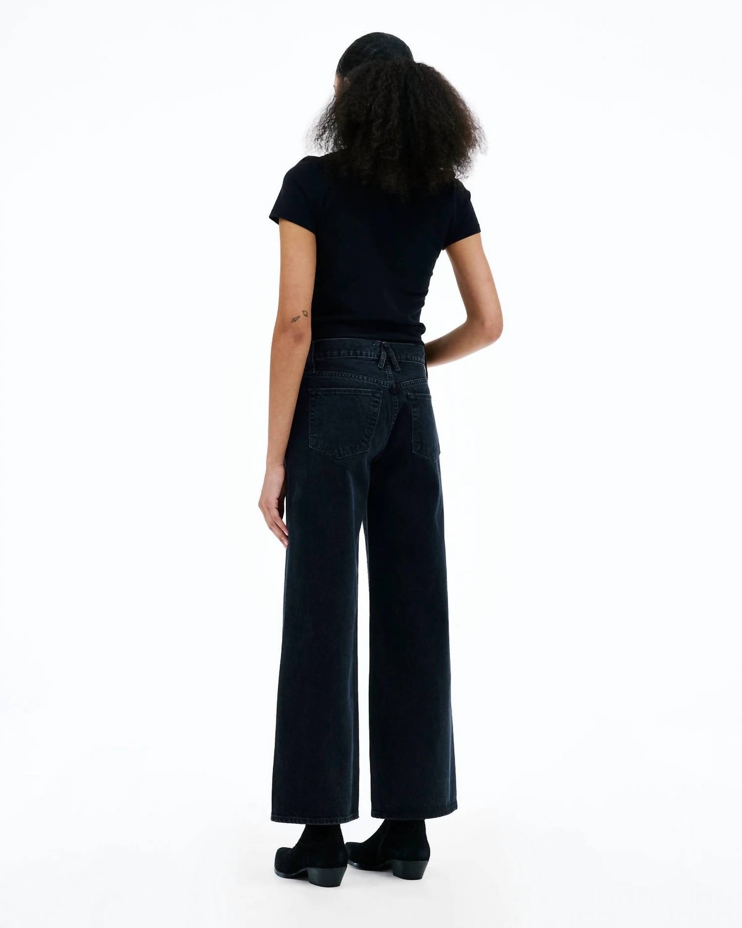 SLVRLAKE Women's Jazmine Pant in shadow ridge - women's pants - detail view