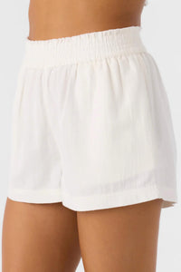 O'NEILL Sanders Beach Shorts in white - women's shorts - detail view