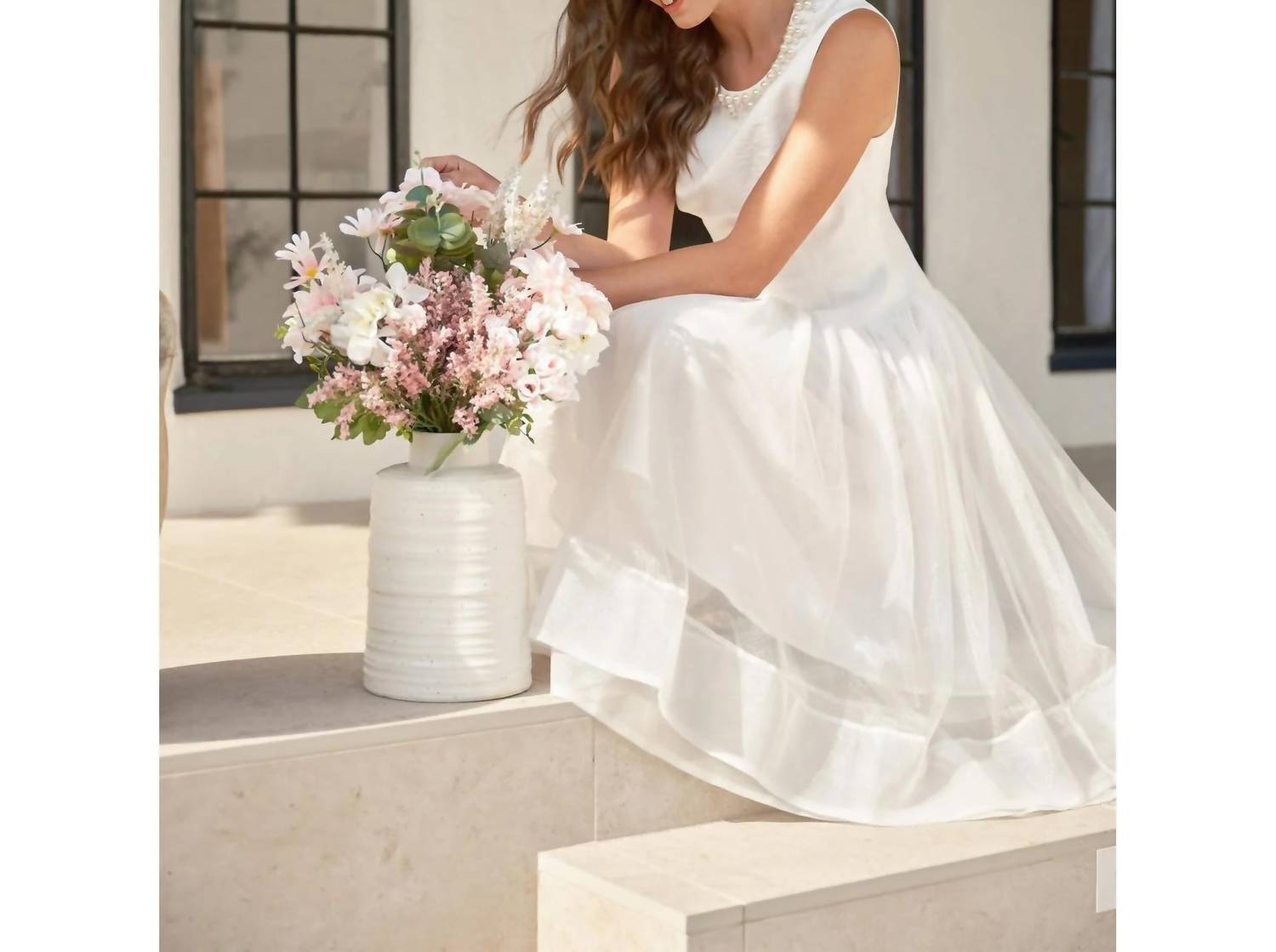 Ina Fashion - Heirloom Tulle Midi Dress