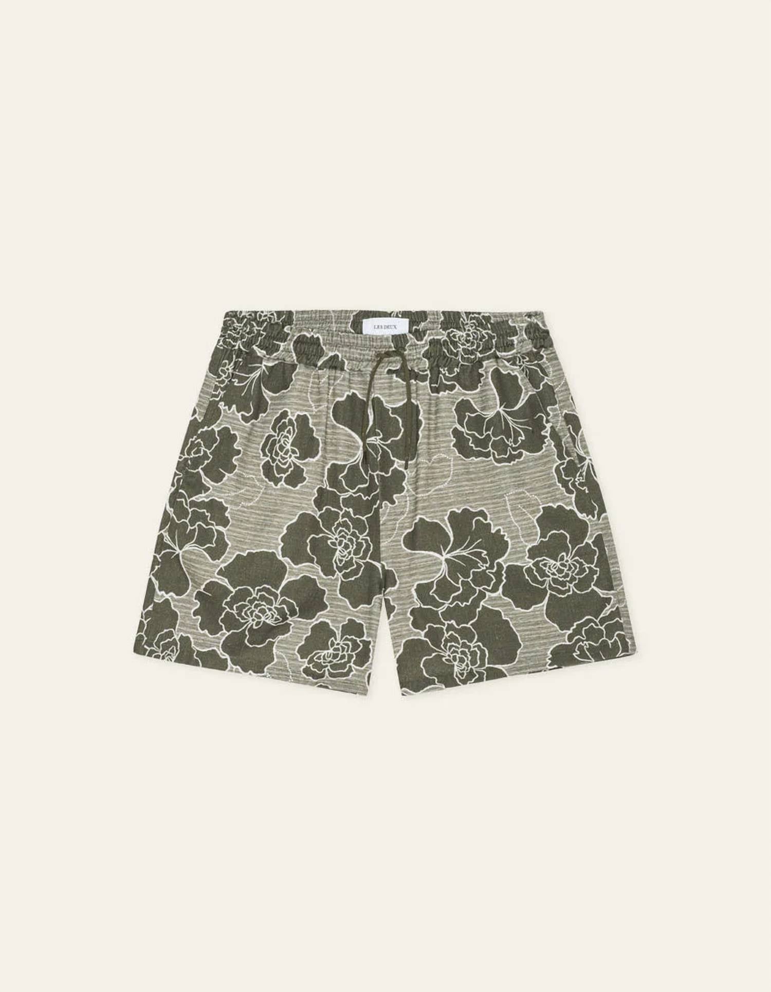 Les Deux - Charlie Poppy Aop Shorts