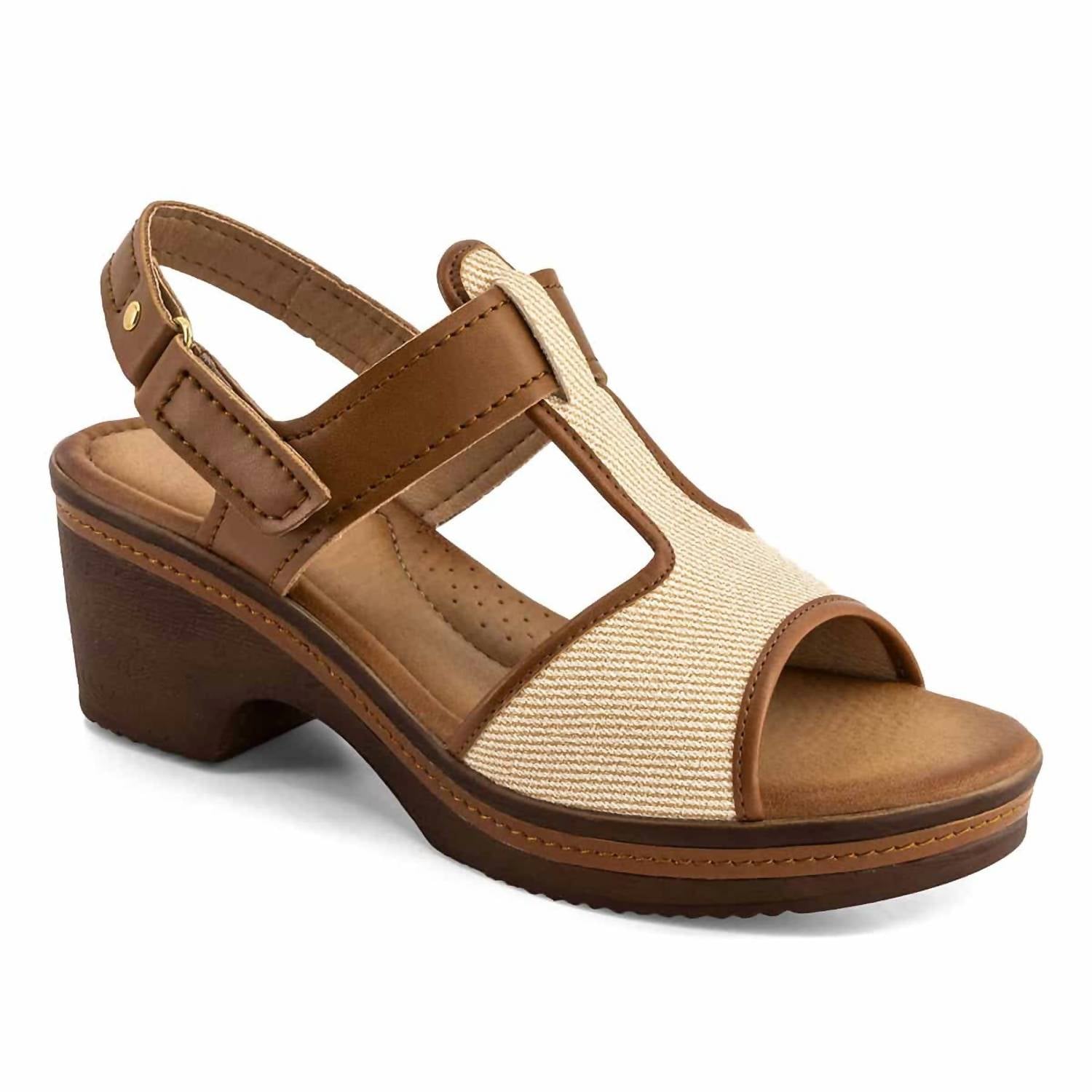 Andrea - Women's Ankle-strap Platform Sandal