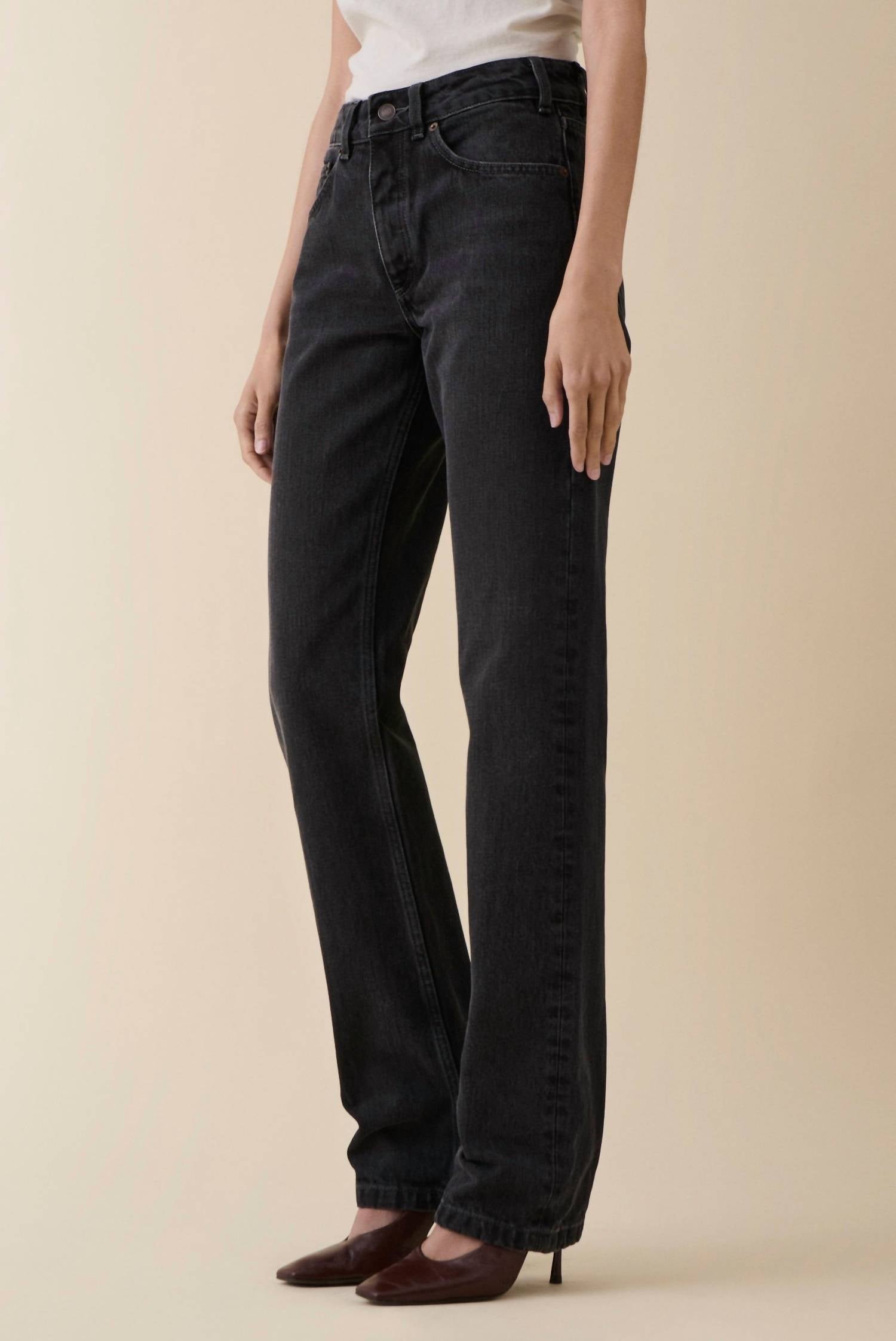 Jeanerica - Sisli Mid Rise Straight Leg Jeans