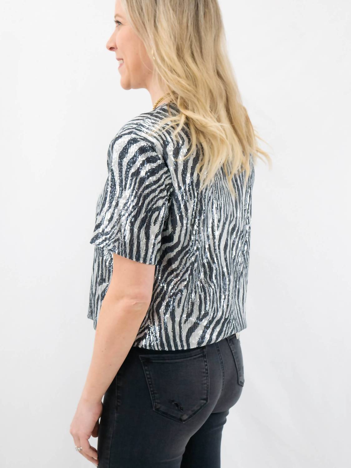Strut & Bolt - Sequin Top