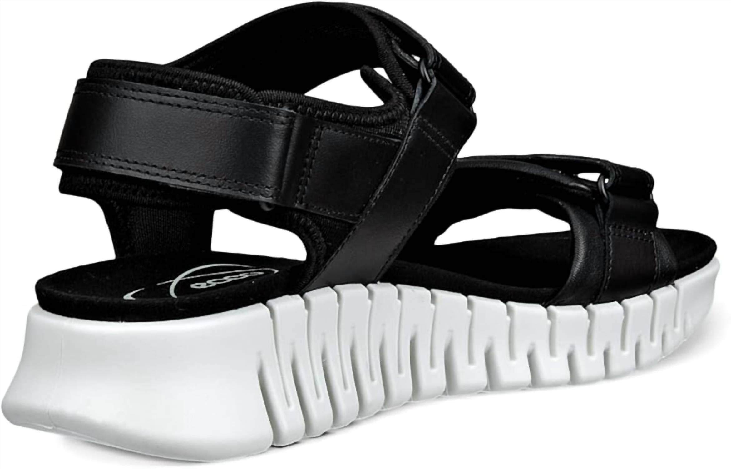ECCO Women's Gruuv Sol Sandals in black - women's sandal - view 4