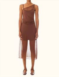 Find Me Now - Reversible Mesh Midi Dress