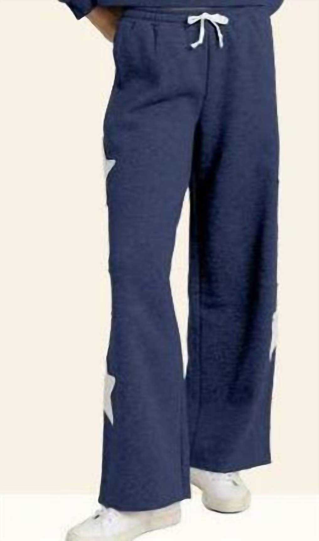 Vintage Havana - Star Wide-leg Sweatpants