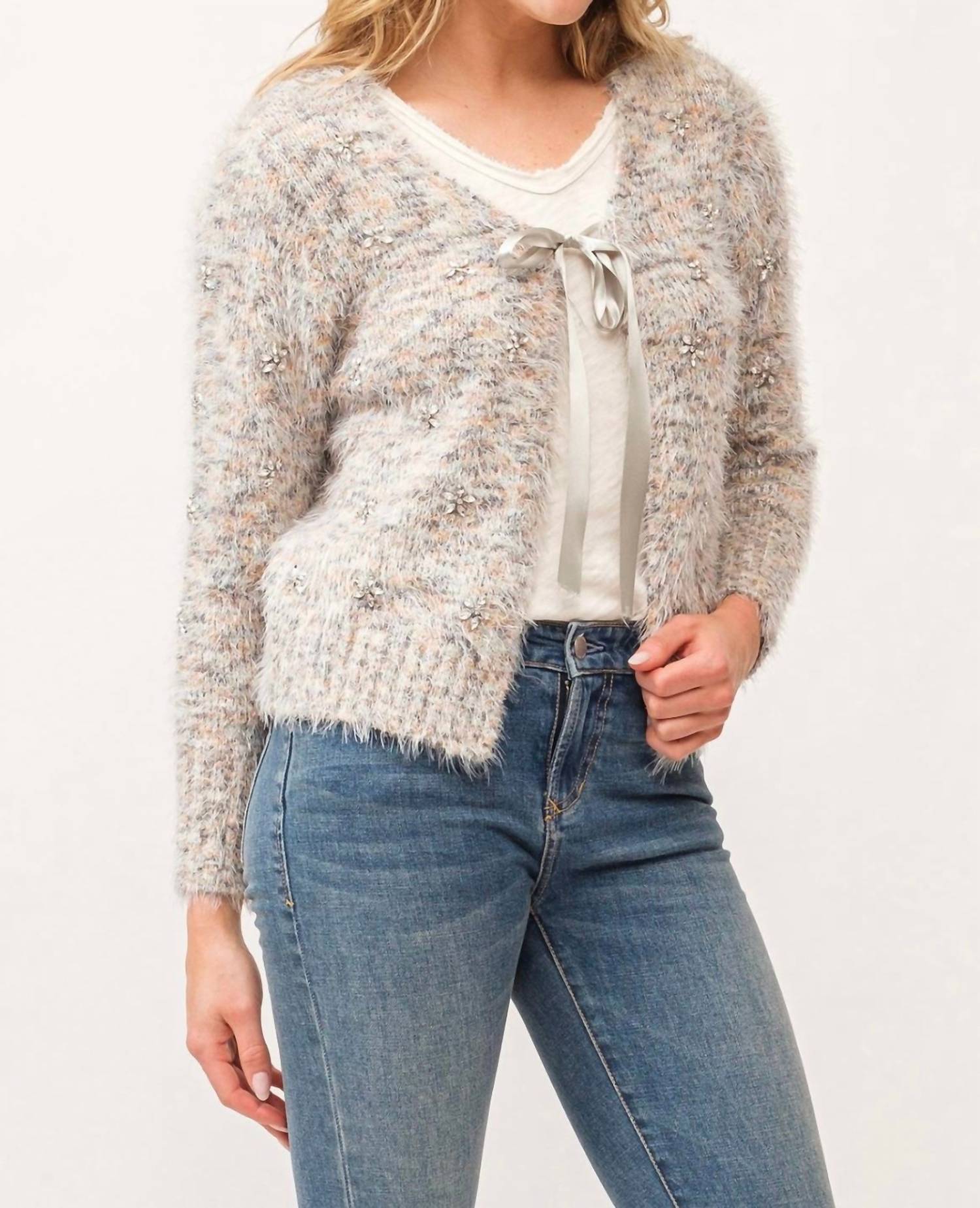 Another Love - Sarafina Tie Front Cardigan