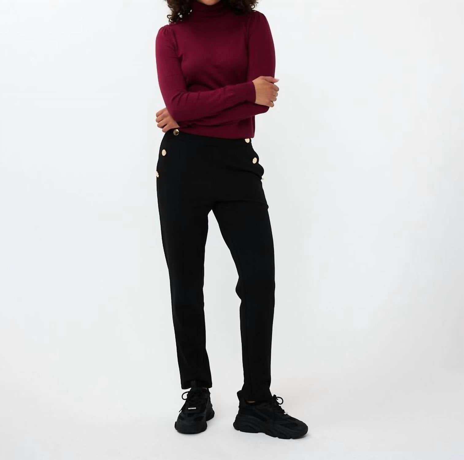 Esqualo - Button Trousers