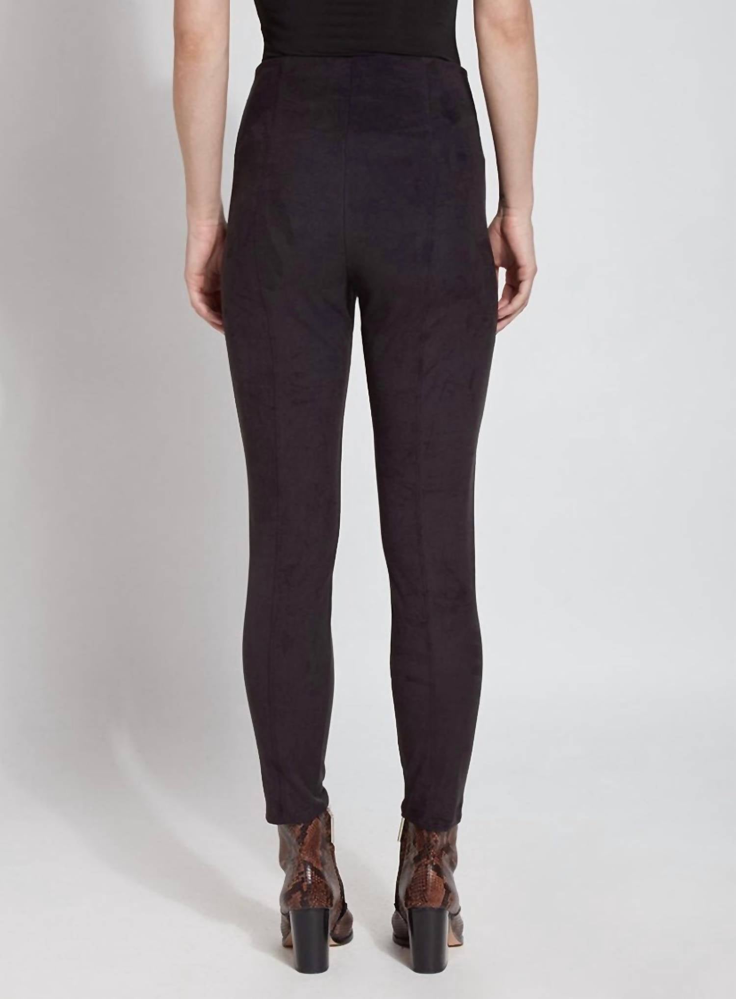 Lysse - High Waist Suede Leggings