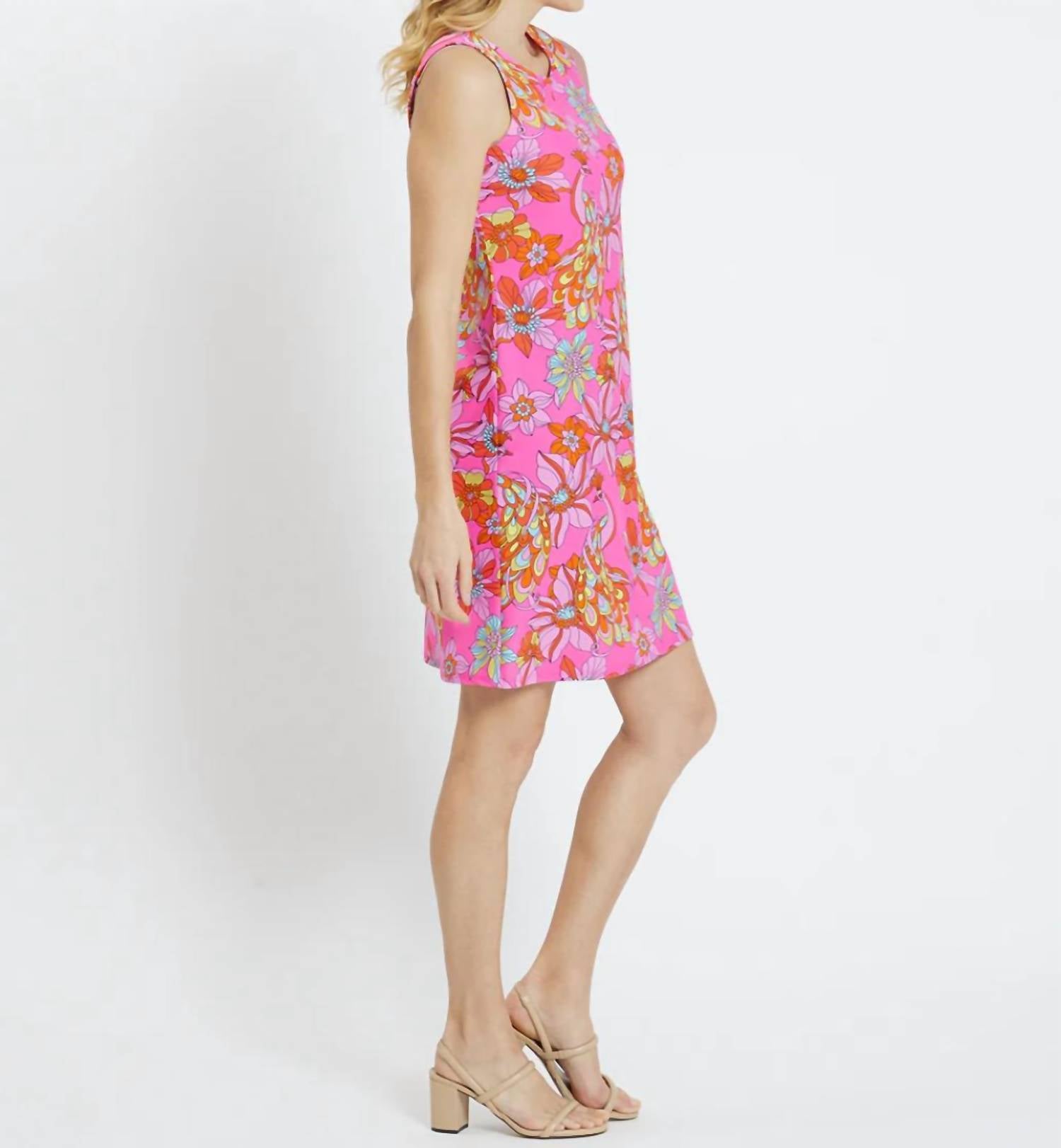 Jude Connally - Beth Twirling Peacock Spring Dress