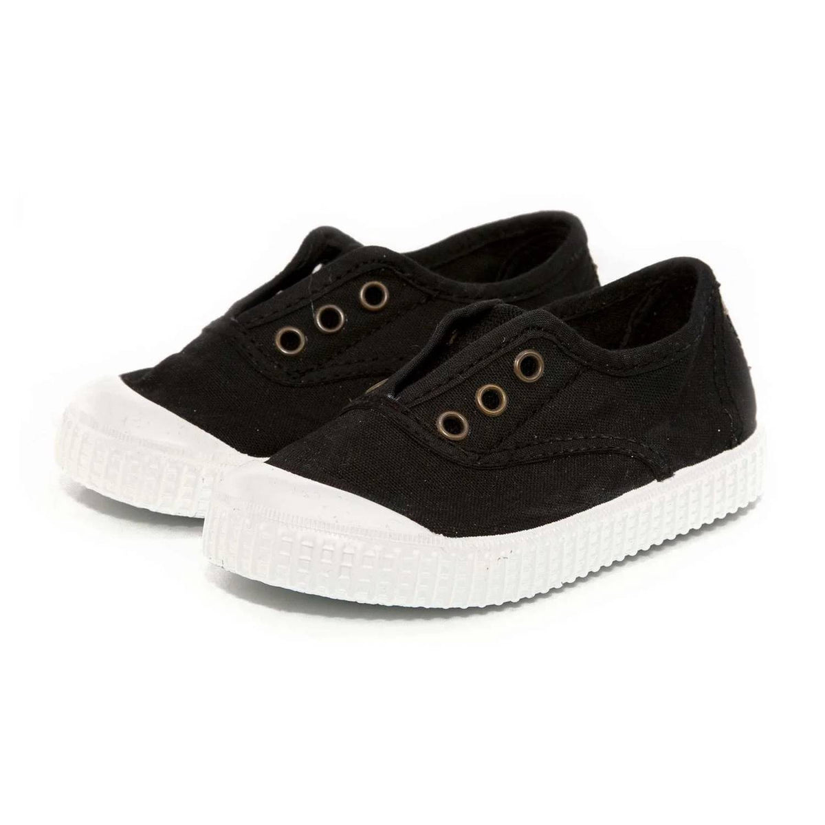 Victoria - Boy's 1915 Inglesa Slip-on Canvas Shoes