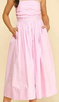 Pinch - Strapless Midi Dress