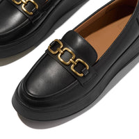 fitflop Women's Square-chain Loafer in black - women's flats - view 4