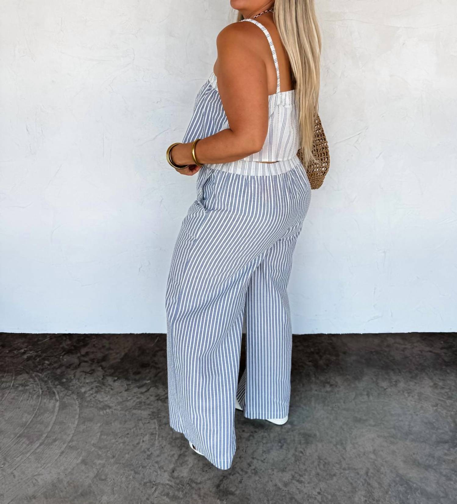 Blakeley - Seersucker Pant Set