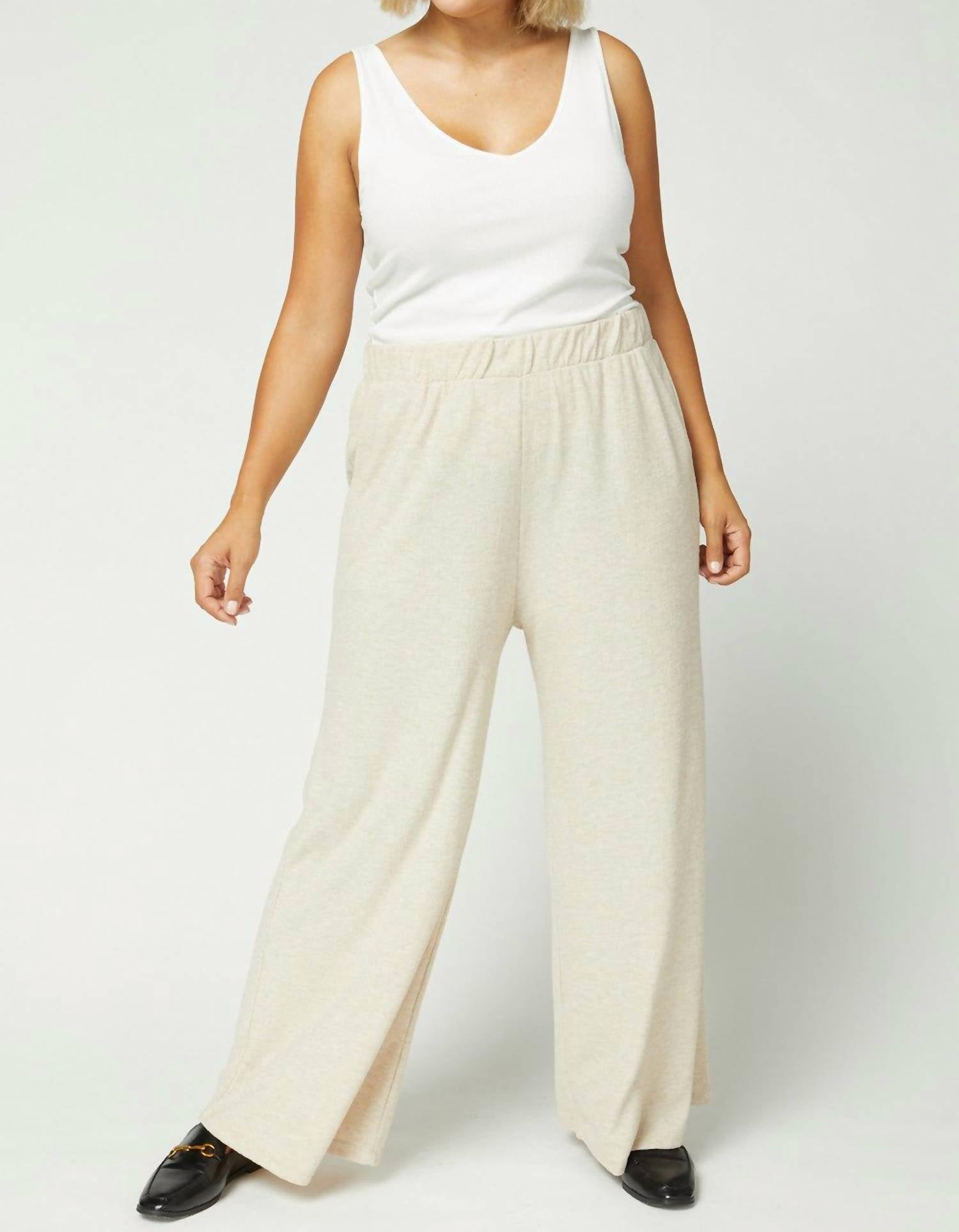 Plus Wide Leg Pants
