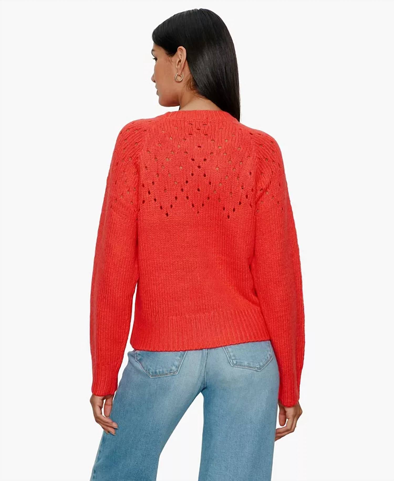 Sanctuary - Femme Openwork Sweater
